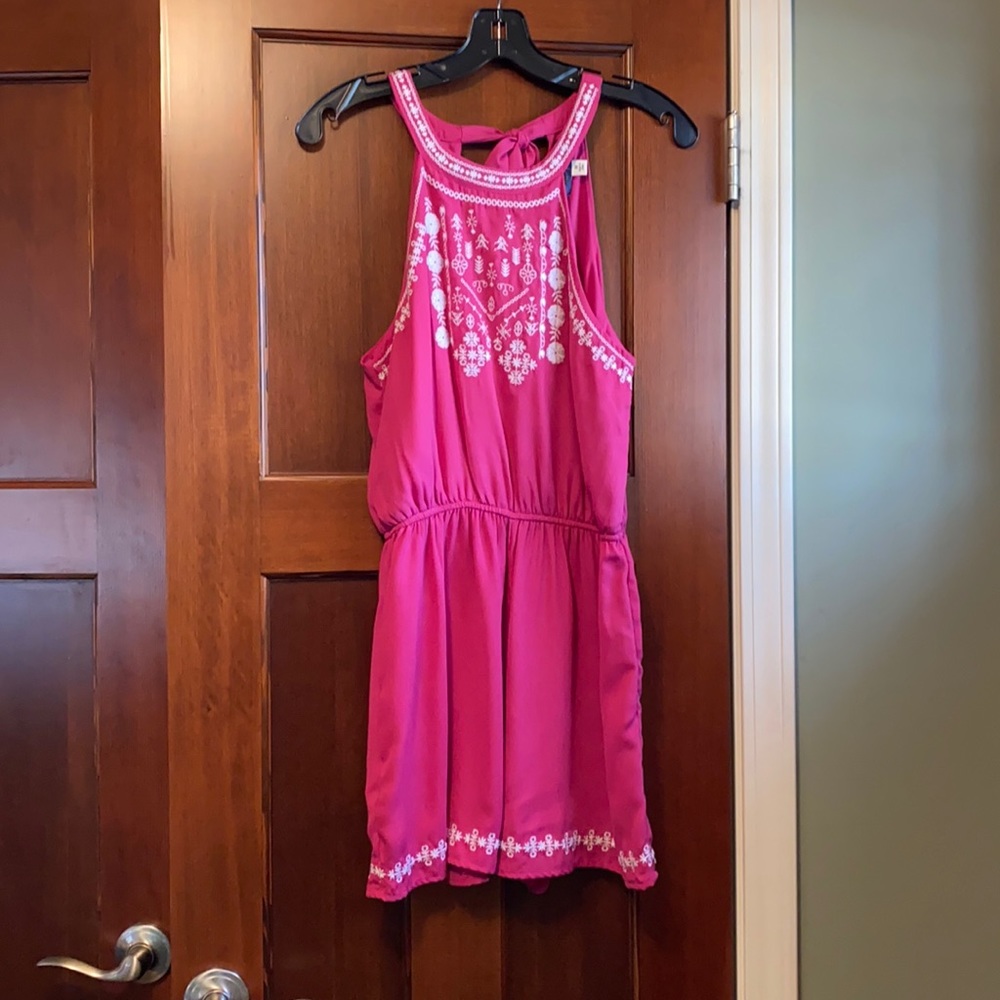 Pink romper